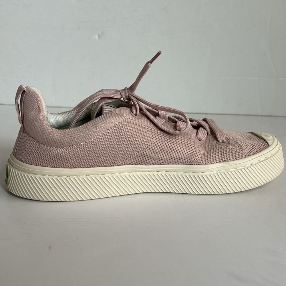 Cariuma Ibi rose knit lace sneaker men’s 8 women’s 9.5 - Picture 12 of 16